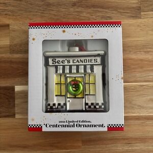 See's Candies 2021 Centennial Christmas Ornament